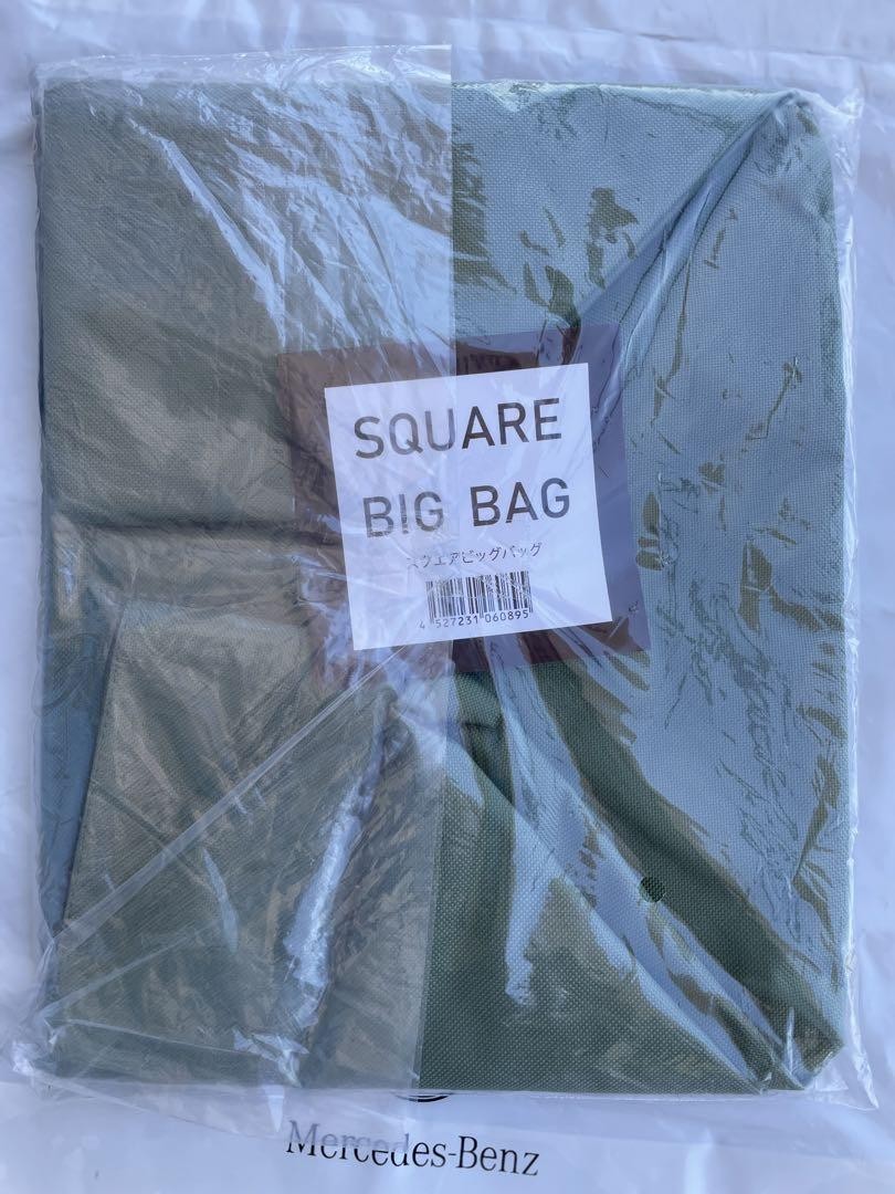 Mercedes-Benz Square Big Bag Green Novelty Used - Image 3