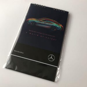 Mercedes-Benz 2019 Desk Calendar Novelty Used in Original Pack