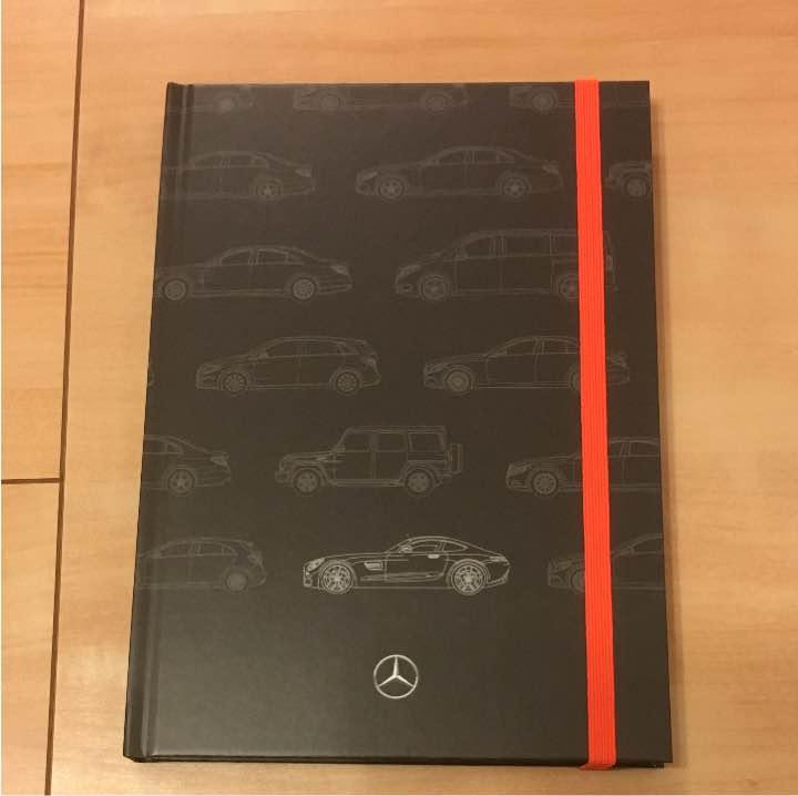 Mercedes-Benz A5 Notebook Hard Cover Novelty Car Design Used