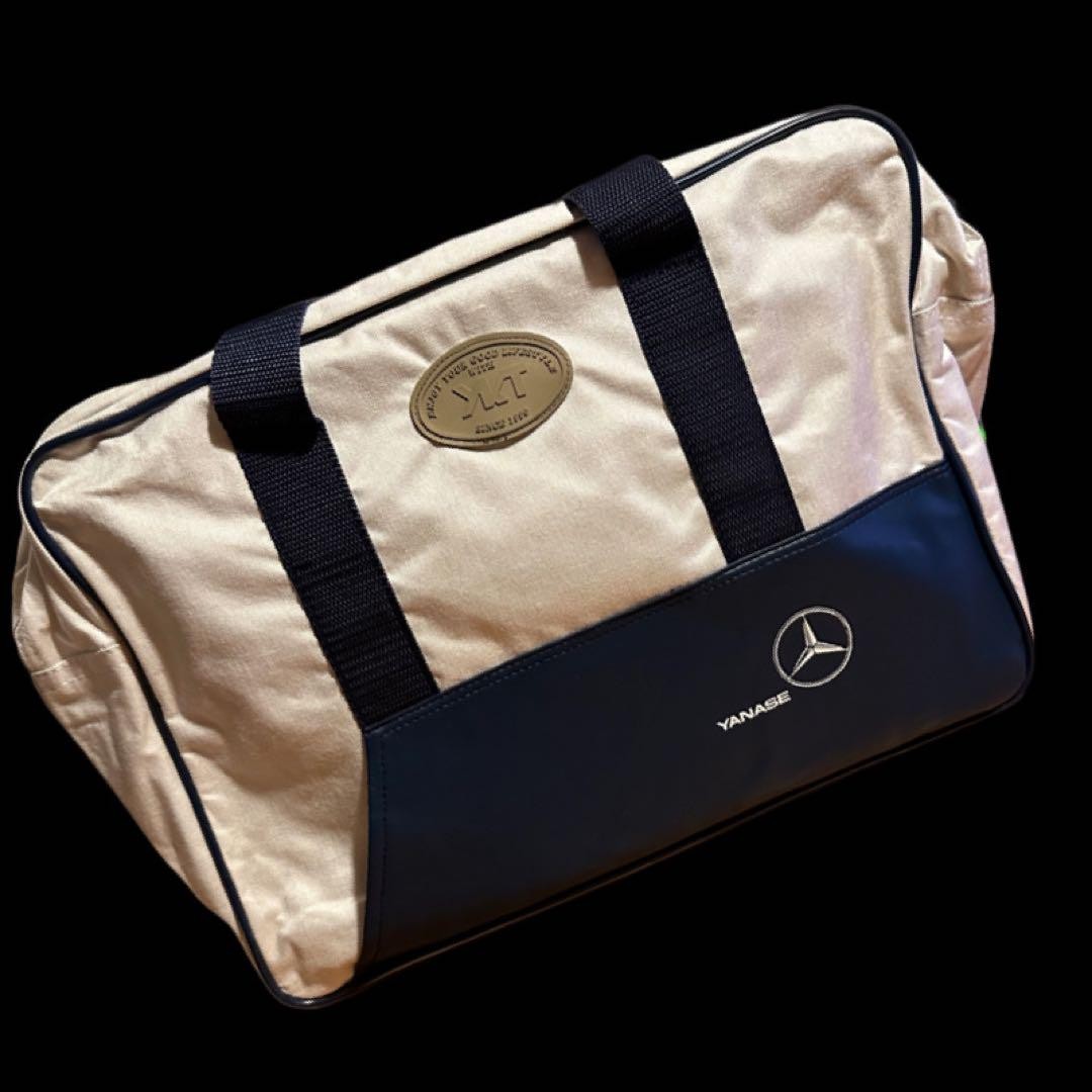 Mercedes-Benz Original Boston Bag Novelty Black 30x40x12 Used