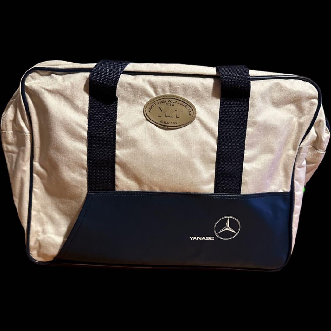 Mercedes-Benz Original Boston Bag Novelty Black 30x40x12 Used - Image 4