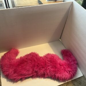 RARE Original Carstache Pink Car Mustache - Vintage 2010s Novelty Auto Accessory