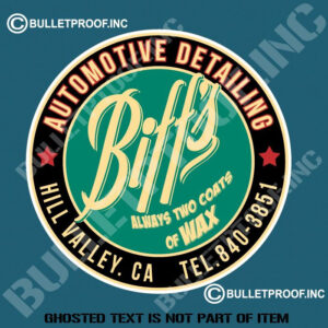 BIFF'S AUTOMOTIVE DETAILING DECAL STICKER FUNNY NOVELTY DECALS STICKERS DRIFT