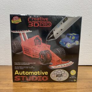 Creative 3D Pro Auto Car Set Printing Pen Mega Kit Tech Art Small World Toys