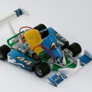 TECH-KART, Tony-Kart 44 blue go-kart X-Concepts, 1:12 scale 6", New Unopened