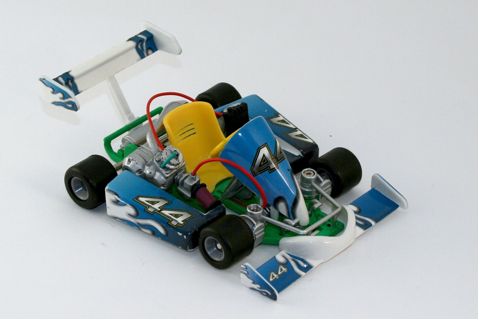 TECH-KART, Tony-Kart 44 blue go-kart X-Concepts, 1:12 scale 6", New Unopened