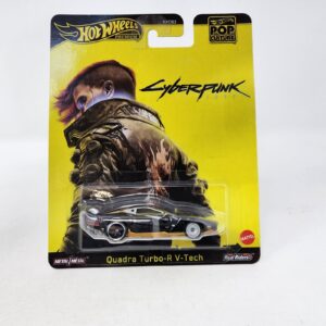 Quadra Turbo-R V-Tech Cyberpunk * 2025 Hot Wheels Pop Culture Case M JC15
