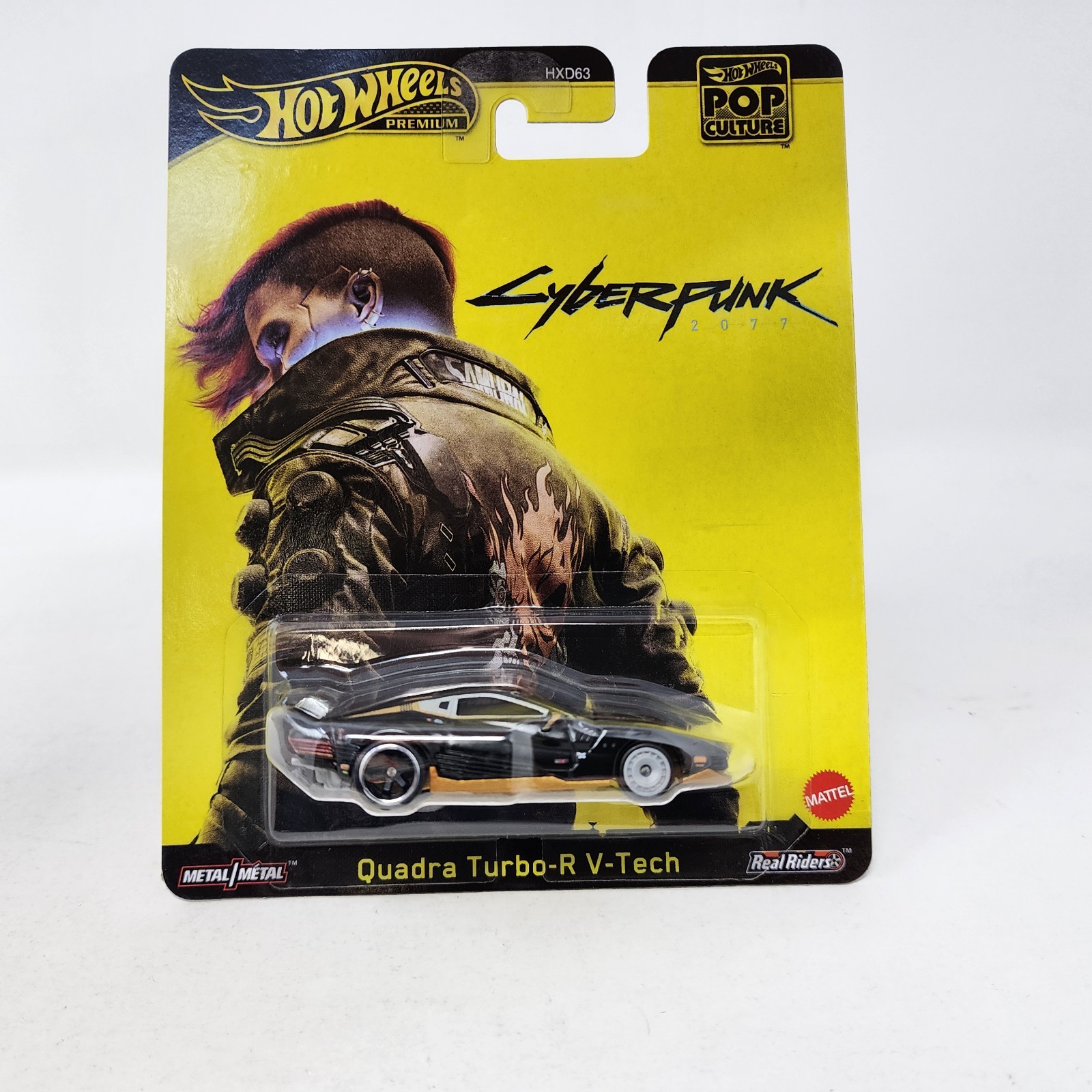 Quadra Turbo-R V-Tech Cyberpunk * 2025 Hot Wheels Pop Culture Case M JC15