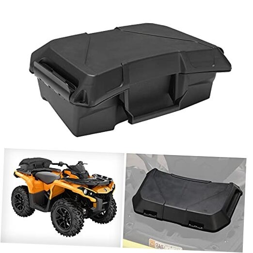 ATV Outlander Storage Cargo Box,A&UTV PRO 2 GAL (7.5L) Front Rear Tool Bed Box