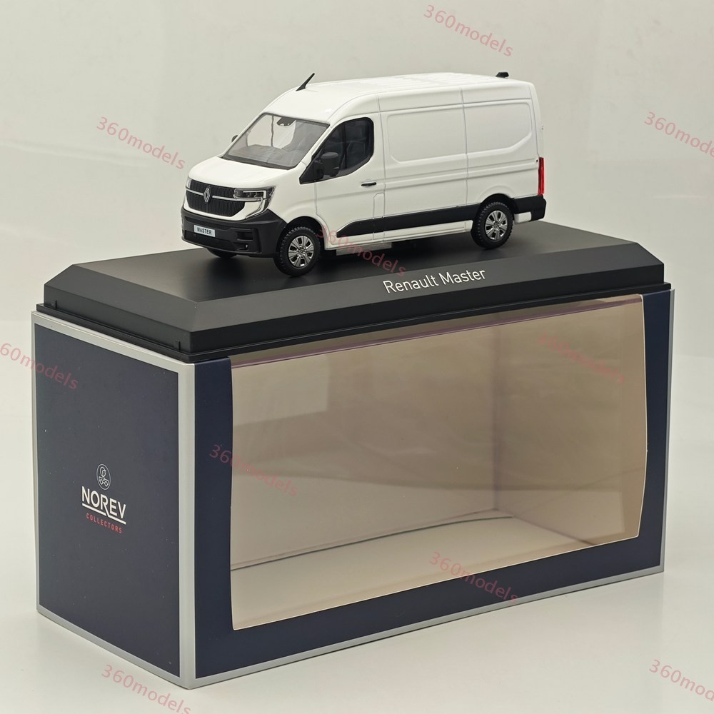 NOREV 1/43 Renault Master E-Tech 100% Electric 2024 Glacier White 518851 Diecast-