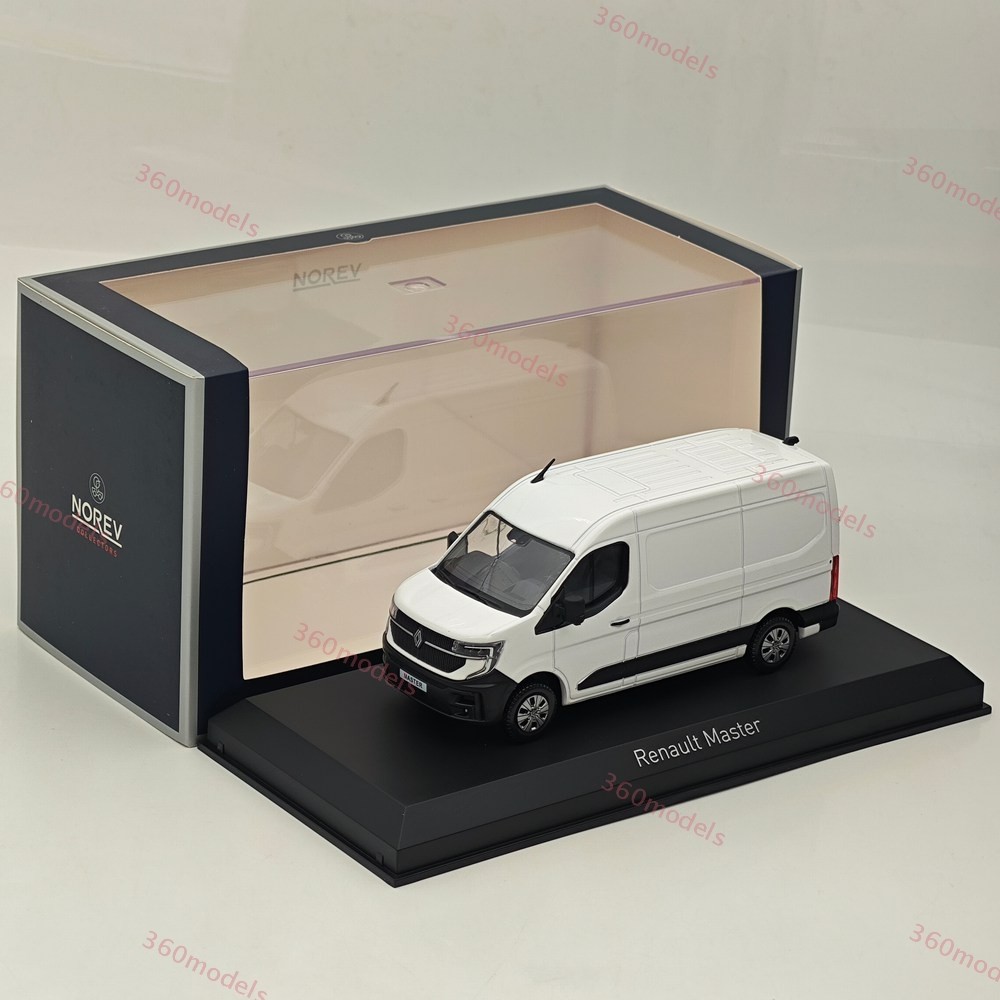 NOREV 1/43 Renault Master E-Tech 100% Electric 2024 Glacier White 518851 Diecast- - Image 4