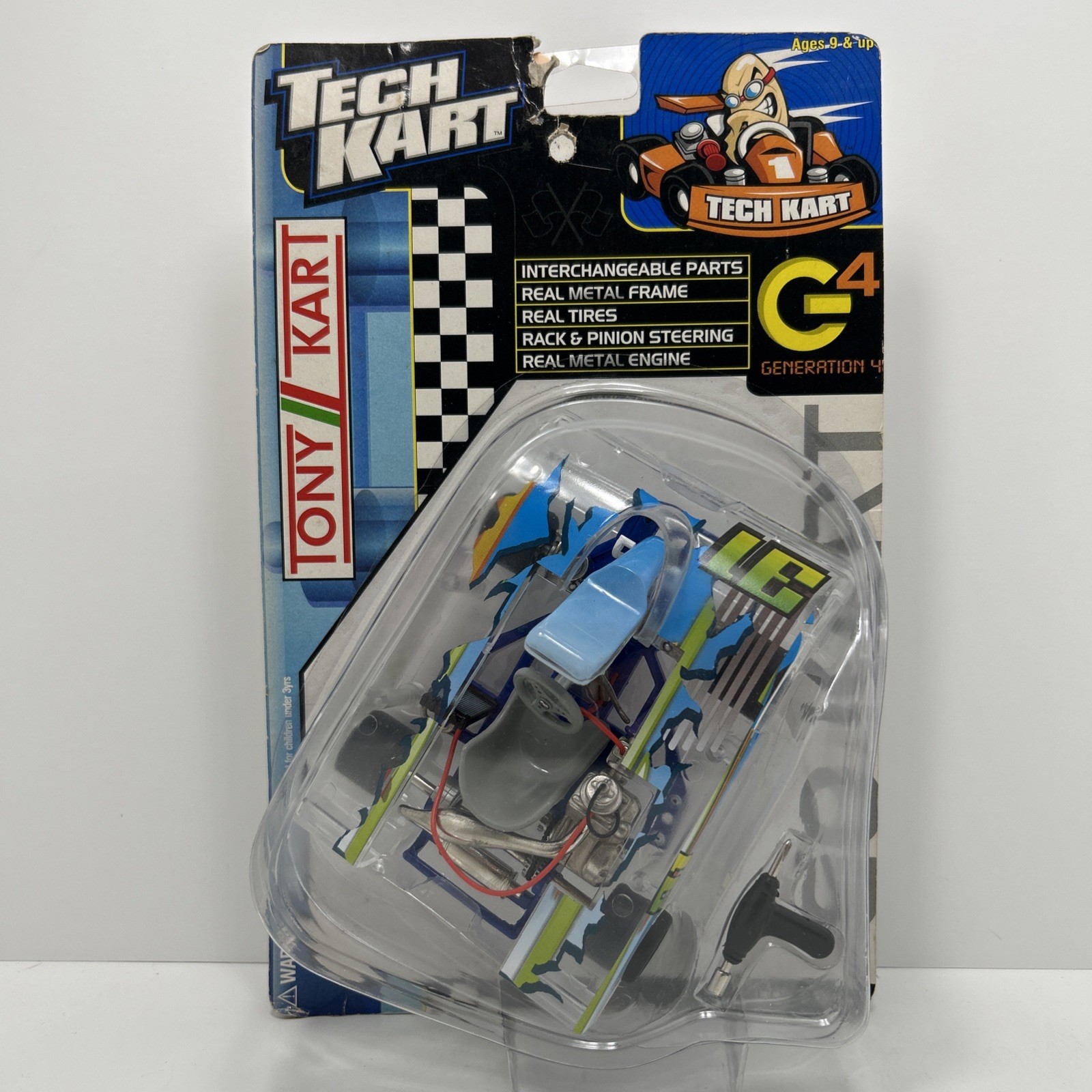 9211C Tony Kart #31 Gen 4 Tech Kart Vapor Series Sealed X Concepts 2001