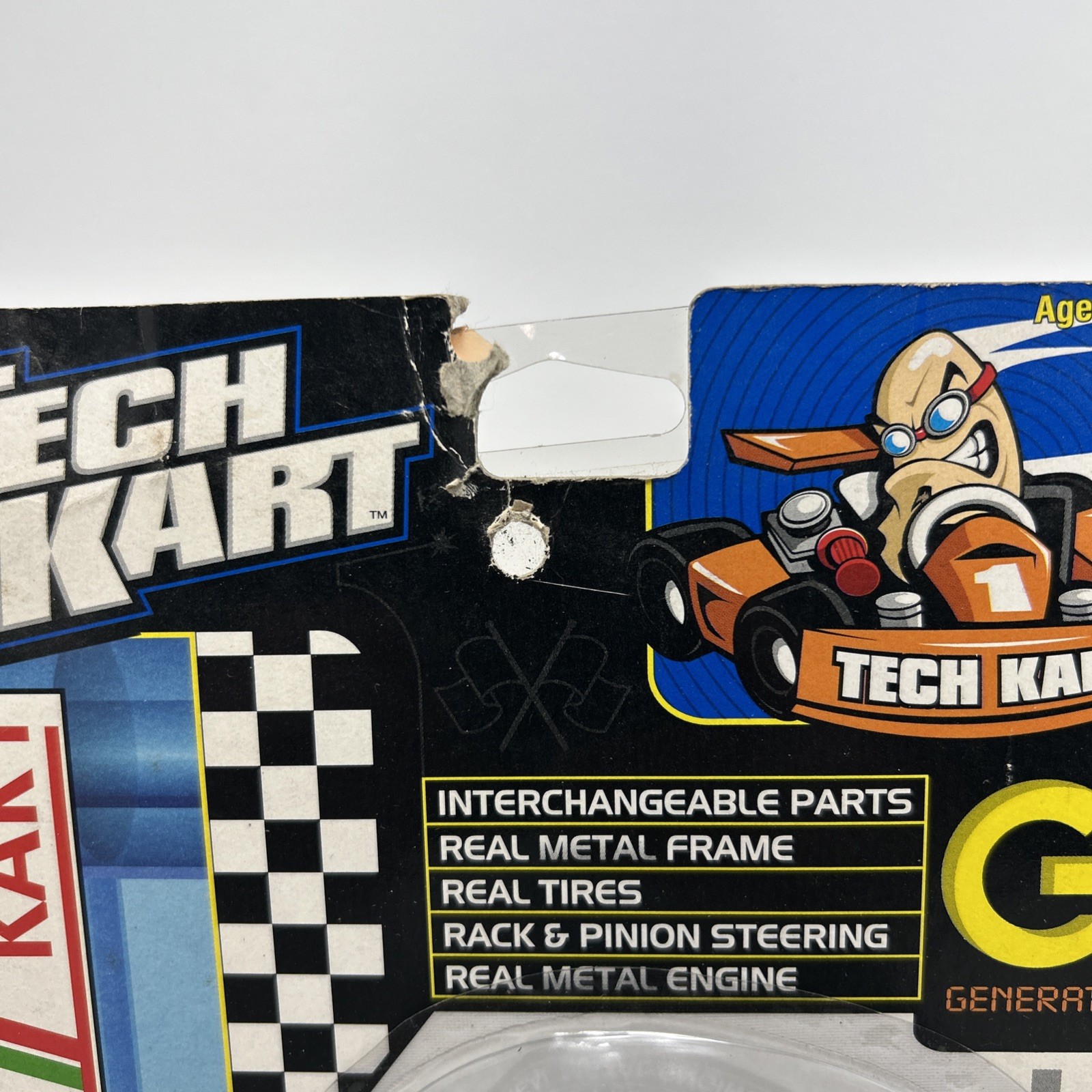 9211C Tony Kart #31 Gen 4 Tech Kart Vapor Series Sealed X Concepts 2001 - Image 3
