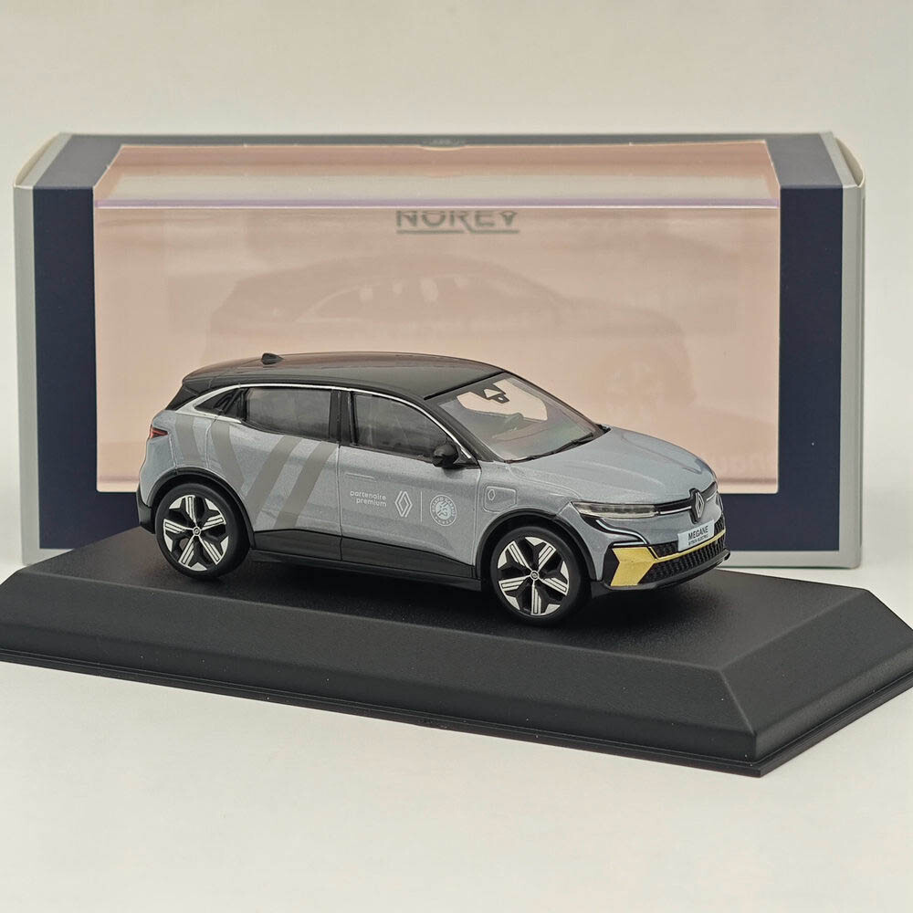 Norev 1/43 Renault Megane E-Tech 100% Electric Premium Partner Grey Diecast- - Image 3