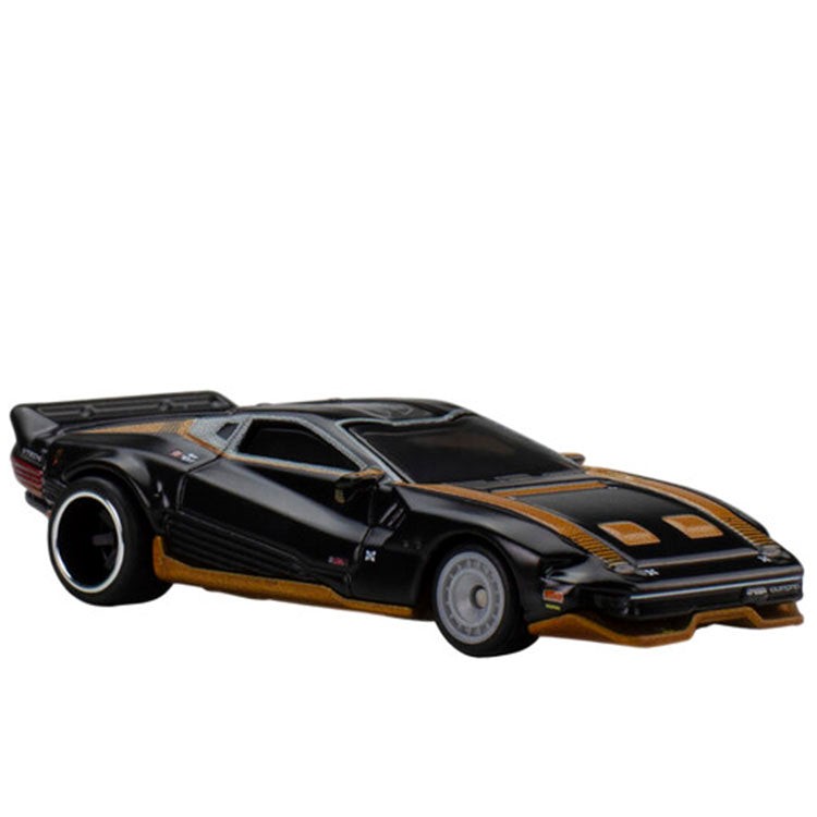 Hot Wheels Premium: Cyberpunk Quadra V-Tech Turbo R Model Car - Image 3
