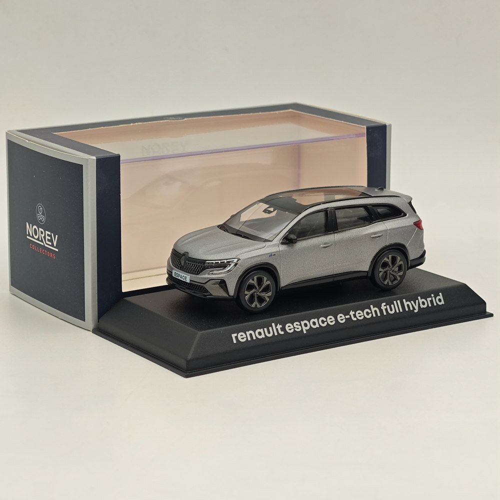 Norev 1/43 Renault Espace E-tech Full Hybrid Grey Diecast Model Cars Collection- - Image 2