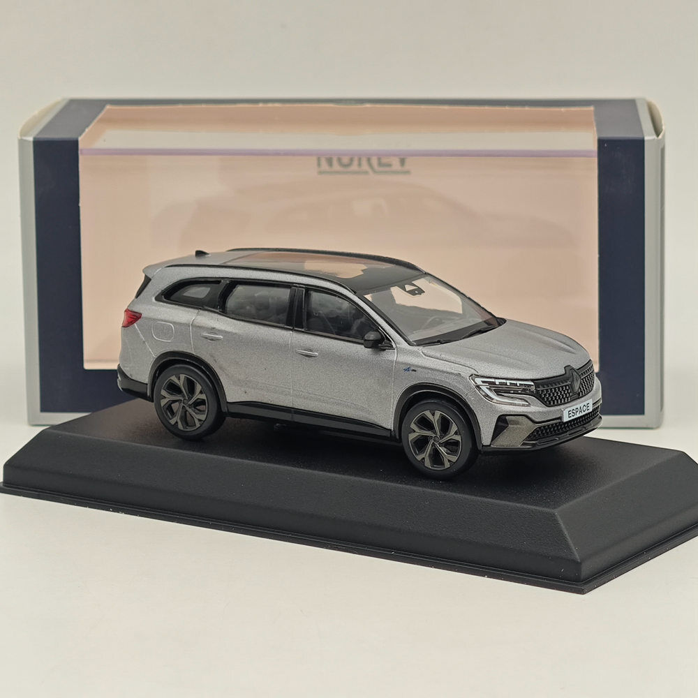 Norev 1/43 Renault Espace E-tech Full Hybrid Grey Diecast Model Cars Collection- - Image 3