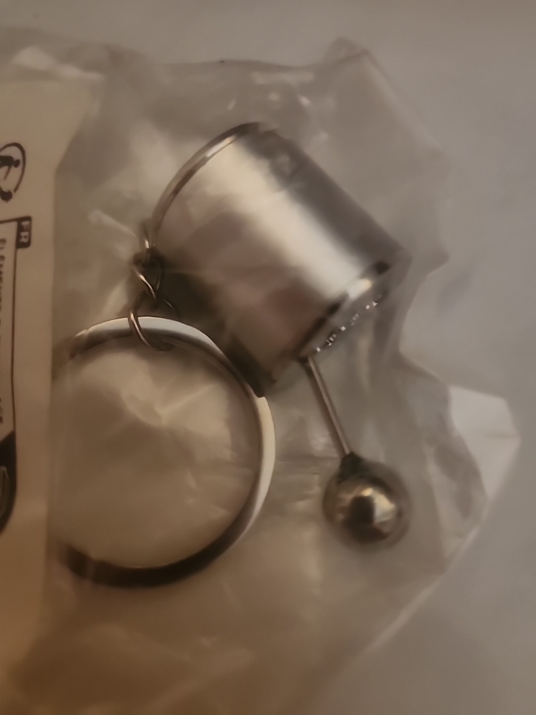6 Speed Manual Transmission Shift Gearbox Keychain Moving Fidget Toy Keys 👍 Fs - Image 3