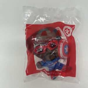 McDonald's Happy Meal Captain America Brave New World #1 Keychain Automotive