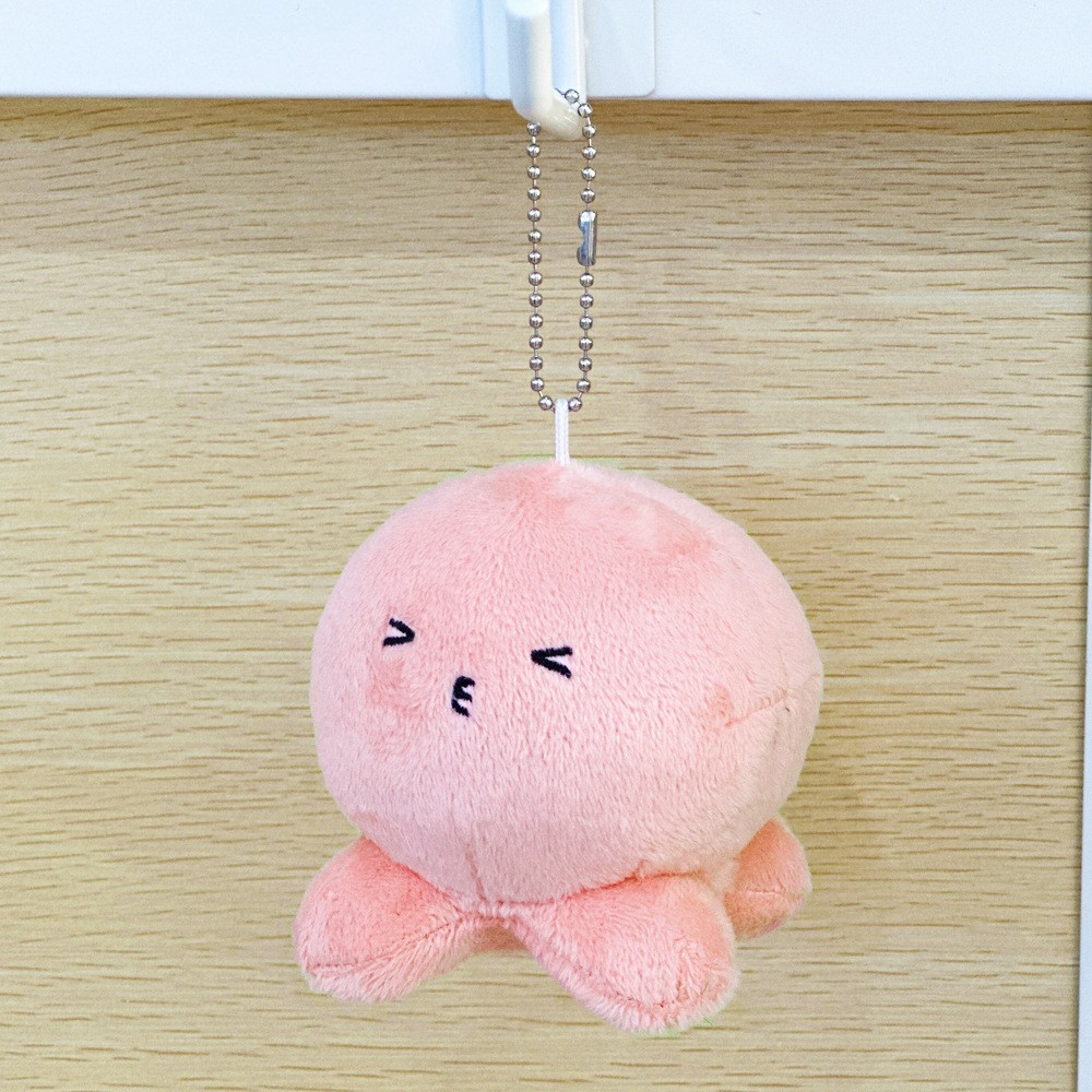 8cm Anime Takopi's Original Sin Doll Keychain Pink Octopus Figure Toys Pendants - Image 2
