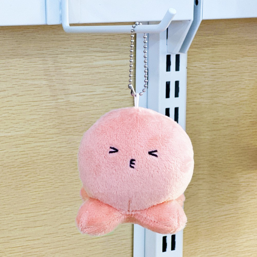 8cm Anime Takopi's Original Sin Doll Keychain Pink Octopus Figure Toys Pendants - Image 4