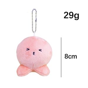 8cm Anime Takopi's Original Sin Doll Keychain Pink Octopus Figure Toys Pendants