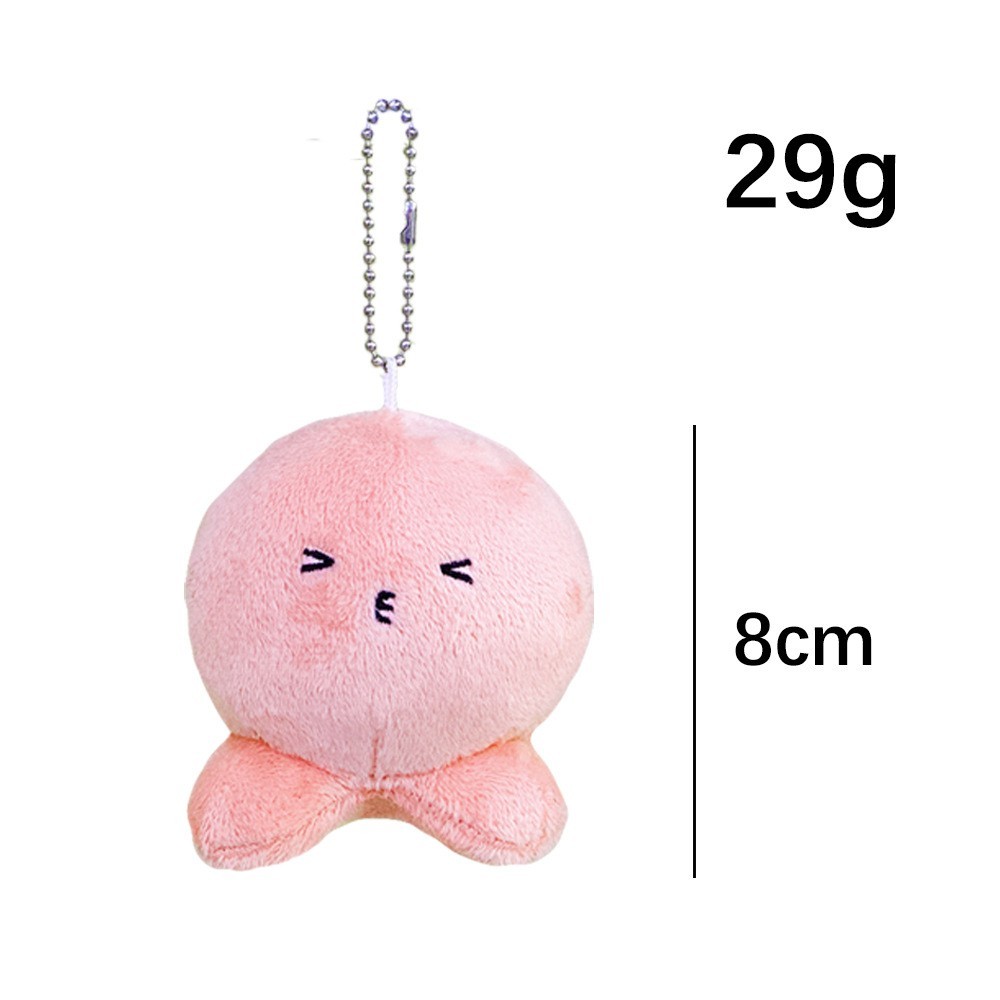 8cm Anime Takopi's Original Sin Doll Keychain Pink Octopus Figure Toys Pendants - Image 5