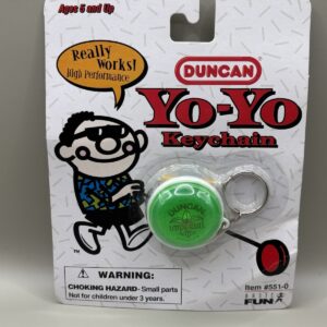 Duncan Imperial Green YO-YO Keychain Keyring Toy Doll Mini Basic Fun 1998