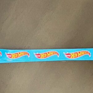 Hot Wheels Fabric Lanyard Blue
