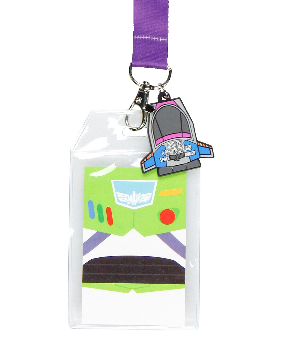 Toy Story Buzz Lightyear Space Ranger Detachable Lanyard with ID Badge Holder - Image 2