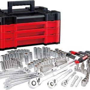 262-Piece Mechanic Tool Set with 3-Drawer VERSASTACK Box, SAE and Metric Socket