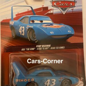 Disney Pixar Cars Strip Weathers Aka. The King No. 43 #47 The Champion New OVP