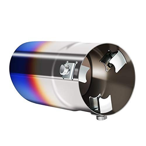 Exhaust tip - to Fit 1.75 to 2.5 Inch Exhaust Tail Pipe Diameter- Stainless - Image 3