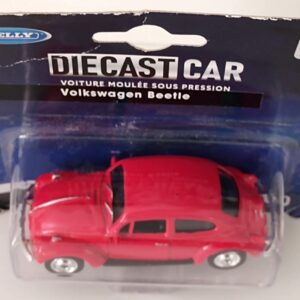 WELLY 1:60 CLASSIC VOLKSWAGEN VW BEETLE LICENSED DIECAST CAR CANADIAN TOY SELLER