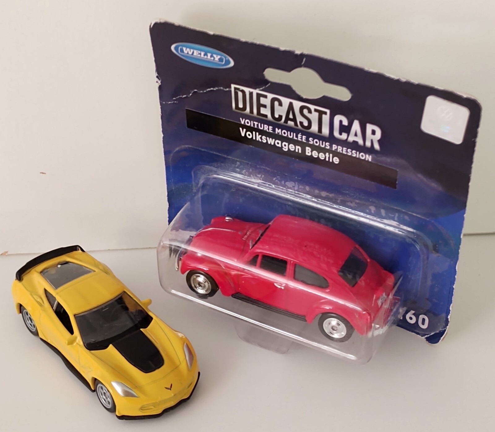 WELLY 1:60 CLASSIC VOLKSWAGEN VW BEETLE LICENSED DIECAST CAR CANADIAN TOY SELLER - Image 2