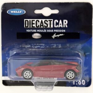 WELLY 1:60 PAGANI HUAYRA OFFICIAL LICENSED DIECAST SPORTS CAR, CANADIAN SELLER