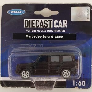 WELLY 1:60 MERCEDES-BENZ G-CLASS G500 SUV, LICENSED DIECAST TOY, CANADIAN SELLER
