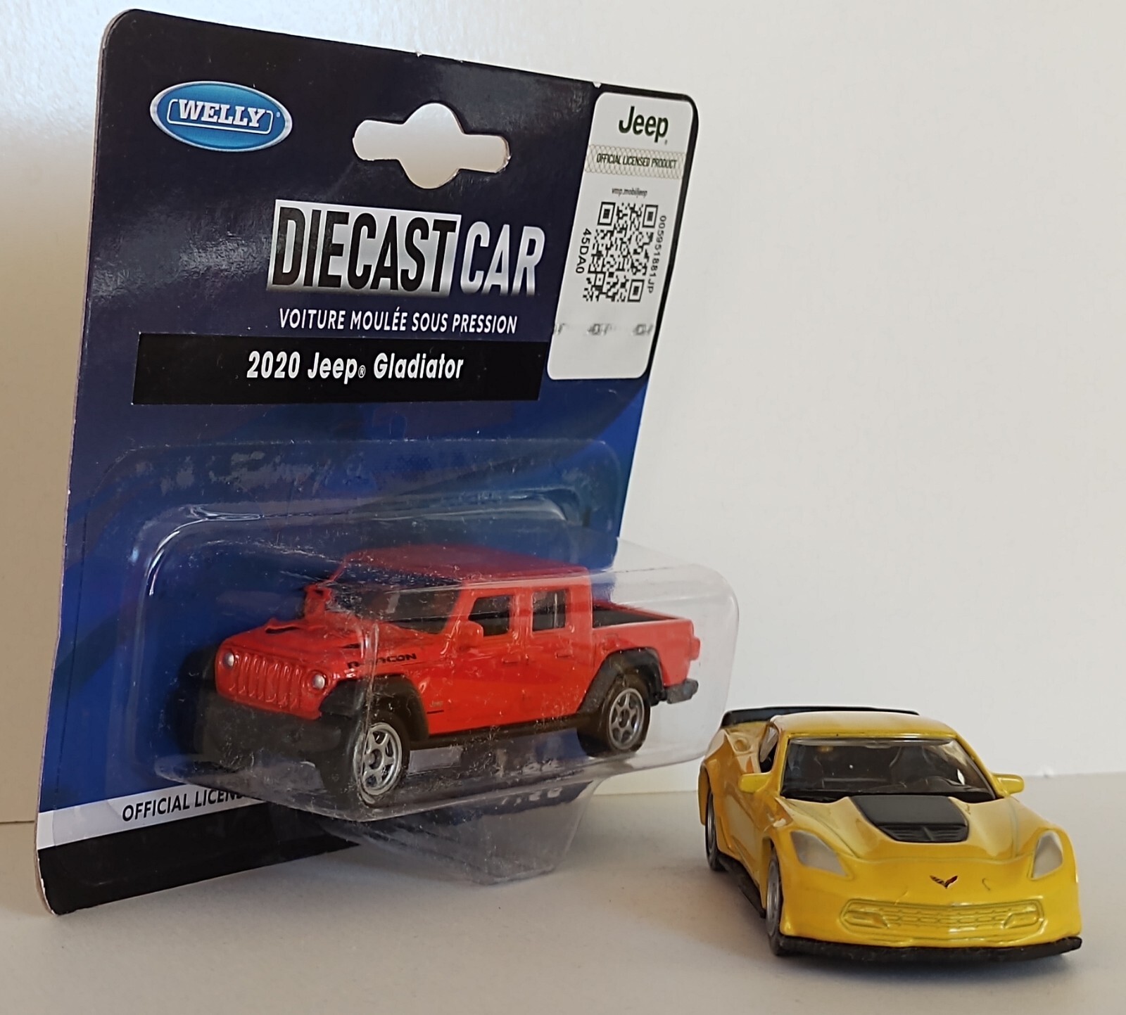 WELLY 1:60 2020 JEEP GLADIATOR LICENSED DIECAST TOY PICKUP TRUCK CANADIAN SELLER - Image 2