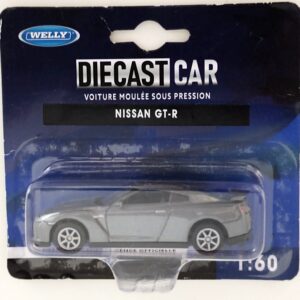 WELLY 1:60 NISSAN GT-R OFFICIAL LICENSED DIECAST SPORTS CAR, CANADIAN TOY SELLER