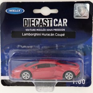 WELLY 1:60 LAMBORGHINI HURACAN COUPE LICENSED DIECAST CAR, CANADIAN TOY SELLER