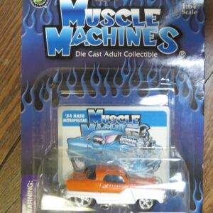 1954 NASH METROPOLITAN 2003 FUNLINE MERCHANDISE INC. MUSCLE MACHINES 1:64