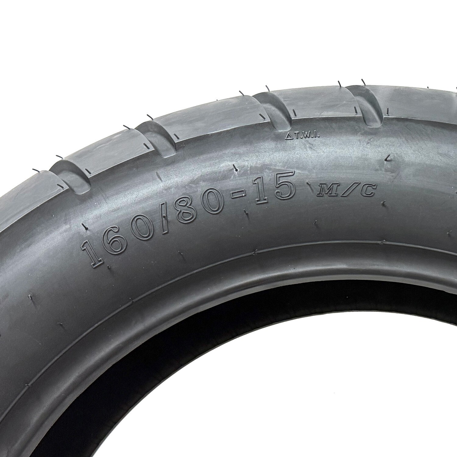 Motorcycle Tire 160/80-15 (74P) Rear Tubeless Black Wall DOT Street Cruiser - Image 4
