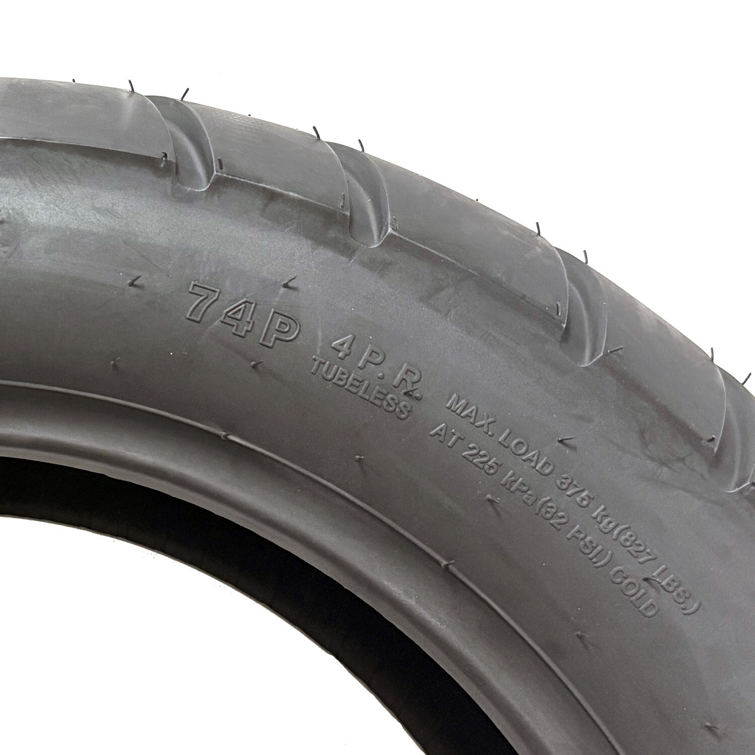 Motorcycle Tire 160/80-15 (74P) Rear Tubeless Black Wall DOT Street Cruiser - Image 5