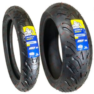 Michelin Road 6 120/70ZR17 190/55ZR17 Front Rear Tire Set Motorcycle Tires