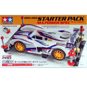 Tamiya 18647 Mini 4WD Starter Pack MA Power Spec (Blast Arrow) 1/32