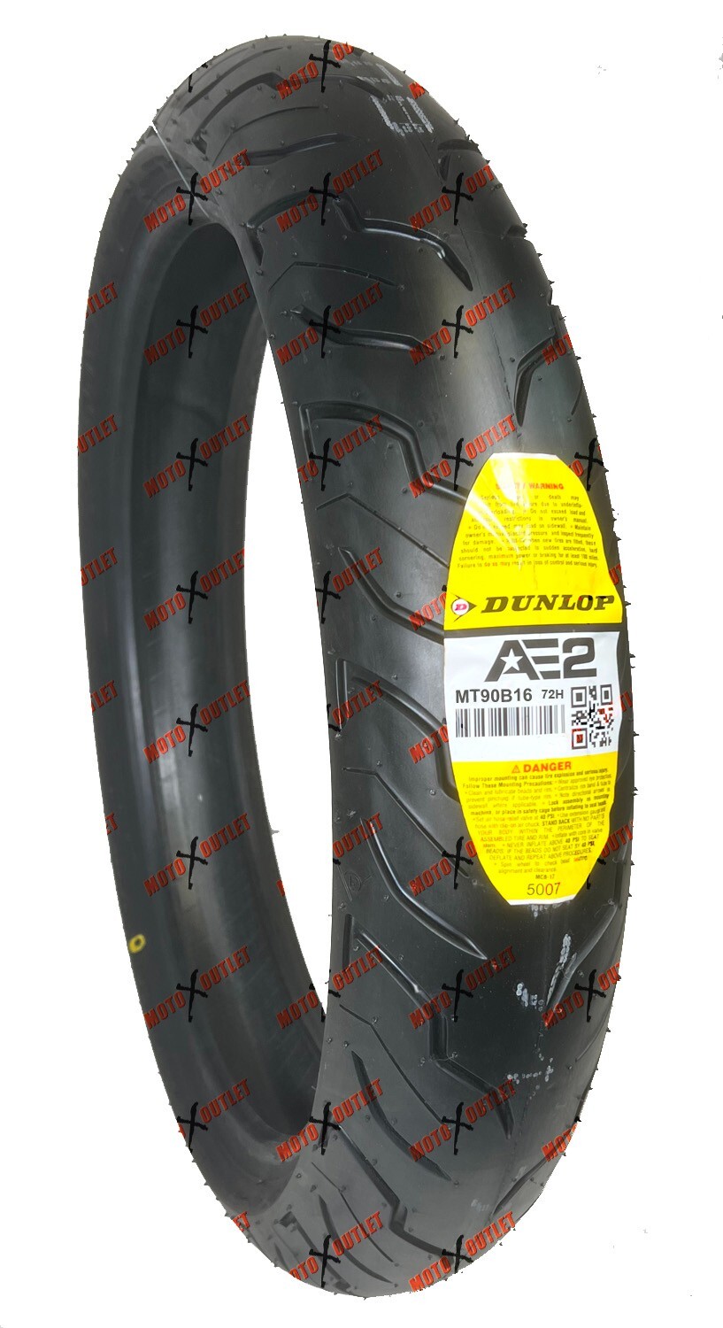 Dunlop AE2 MT90B16 MU85B16 Front Rear Tire Set Motorcycle Tires American Elite 2 - Image 2