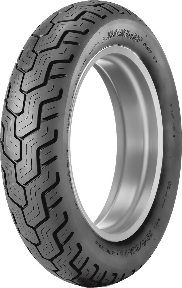 Dunlop D404 150/80-16 Tire Rear Motorcycle 150/80B16 Back 150 80 16 45605612 - Image 4