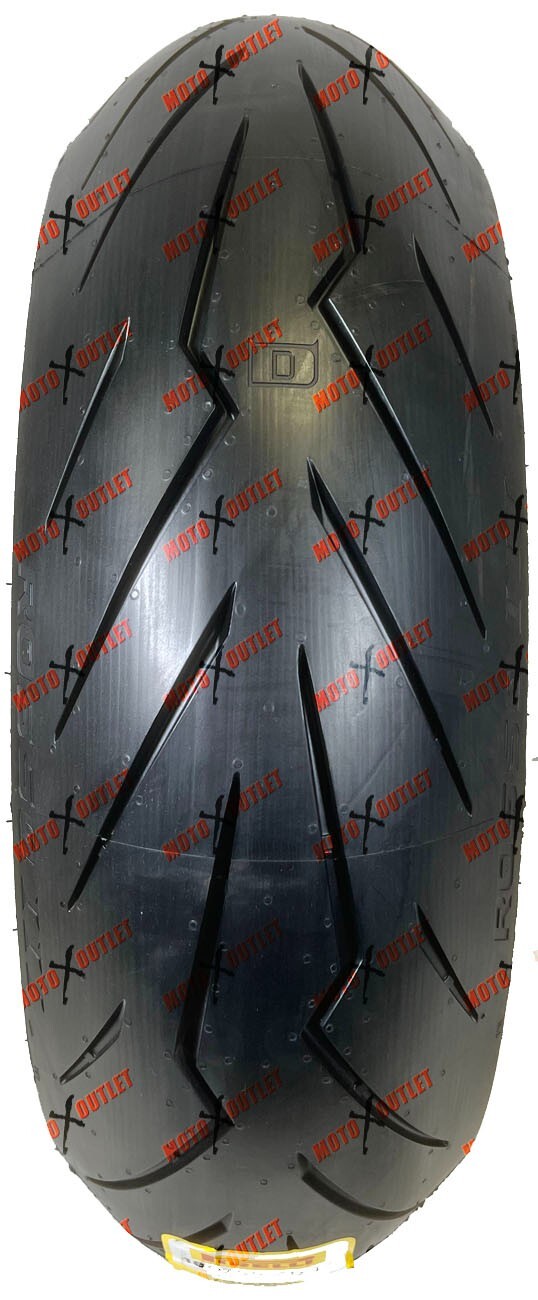 Pirelli Diablo Rosso III 240/45ZR17 Rear Tire Motorcycle 240 45 17 3 2717800 - Image 3