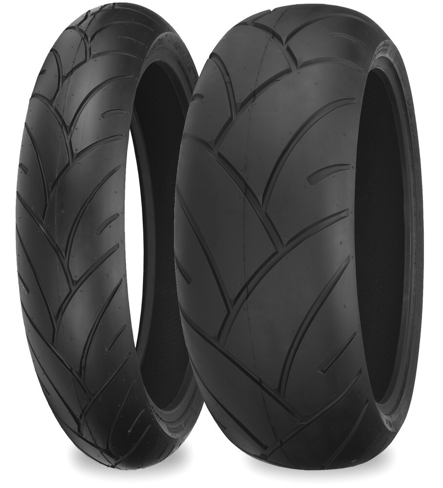 New Shinko 005 Advance Motorcycle Tire Set Front Rear 120 21" + 240/40-18 18" - Image 3