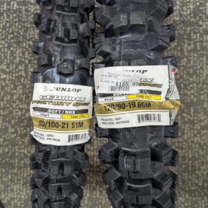 Dunlop Geomax MX34 Factory Spec Tire Set 120/90-19 80/100-21